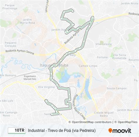 Rota da linha 3354: horários, paradas e mapas 